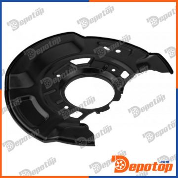 Déflecteur, disque de frein avant droite pour TOYOTA | HTO-TY-047, 186183